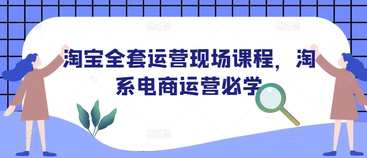 淘宝全套运营现场课程，淘系电商运营必学-天星云网创