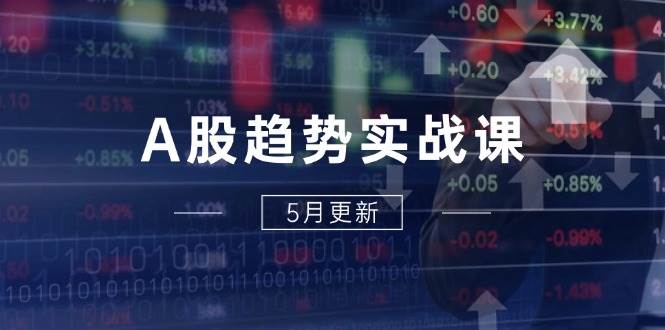 A股趋势实战课：主力动向+政策红利，2025全年策略5月更新-天星云网创