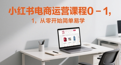 小红书电商运营课程0-1，从零开始简单易学-天星云网创