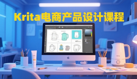 大梦老师·Krita电商产品设计课程-天星云网创