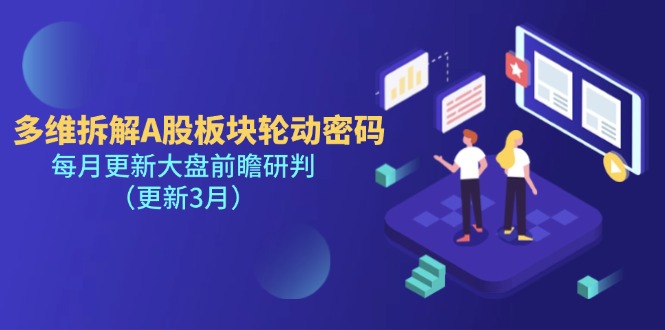 多维拆解A股板块轮动密码，每月更新大盘前瞻研判（更新3月）-天星云网创