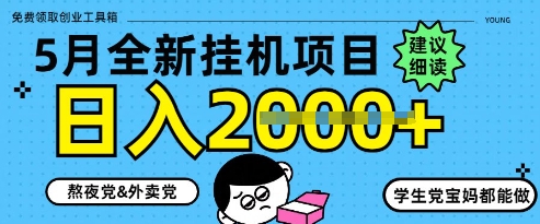 5月最新挂G项目8.0玩法，纯手机操作，稳稳日入1k+【揭秘】-天星云网创