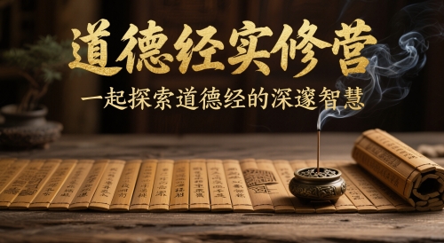 道德经实修营，一起探索道德经的深邃智慧-天星云网创