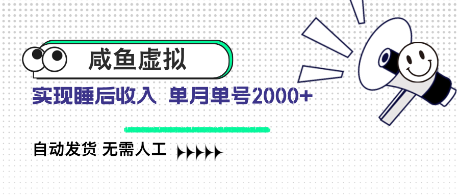 咸鱼虚拟资料 自动发货 无需人工 单月单号2000+-天星云网创