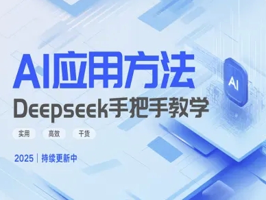 Deepseek实际应用技巧—手把手教学版，实用高效干货-天星云网创