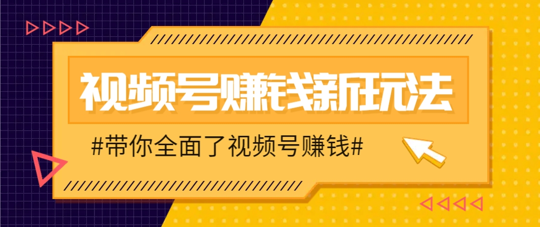视频号短视频带货新玩法，用这个方法，一天佣金4407(附详细教程)-天星云网创