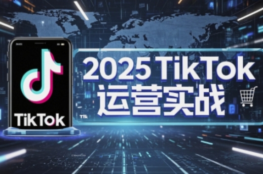 2025TikTok电商运营，掌握TikTok店铺运营核心技巧，实现低成本高转化-天星云网创
