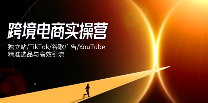 跨境电商实操营：独立站/TikTok/谷歌广告/YouTube，精准选品与高效引流-天星云网创