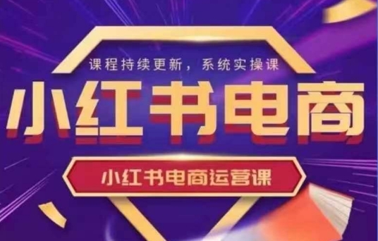 小红书电商运营实操课，​新手从0~1落地实操-天星云网创